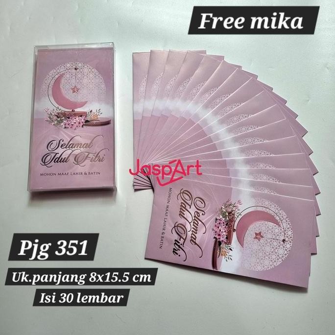 

Kualitas terbaik] AMPLOP LEBARAN HARI RAYA IDUL FITRI 2025 JUMBO PANJANG KOTAK MIKA ISI 50 PREMIUM MURAH READY STOCK