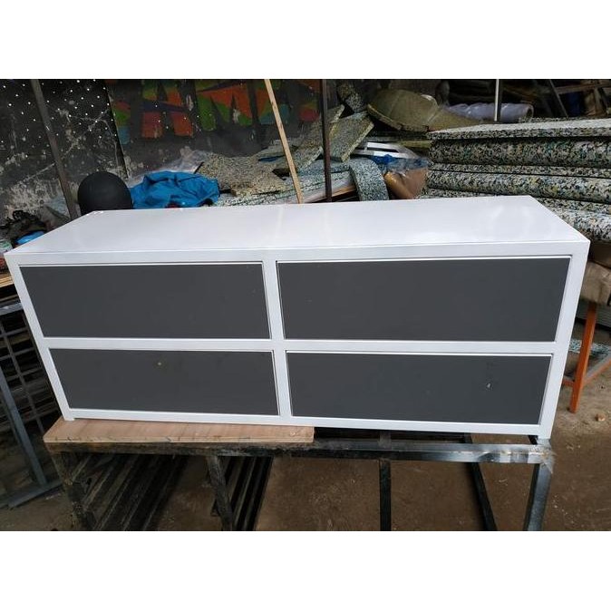 <<<<<] Rak Lemari Laci Custom Besi