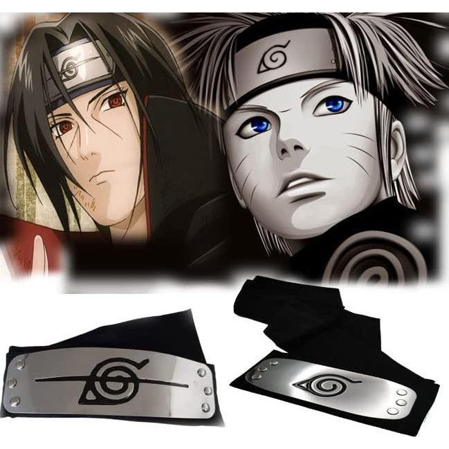 Ikat Kepala Naruto / Ikat Kepala Konoha / Headband Ikat Kepala Cosplay LA