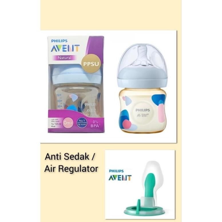 Philips Avent PPSU Natural Bottle Botol Susu Philips Avent PPSU 125 ml Newborn Baby Bottle / Nursing