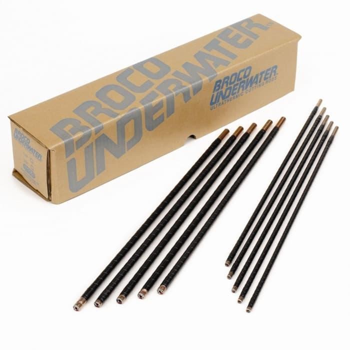 Broco Uw/3818-50 Ultrathermic Underwater Cutting Rods 3/8 In. X 18 In Original Dan Terpercaya