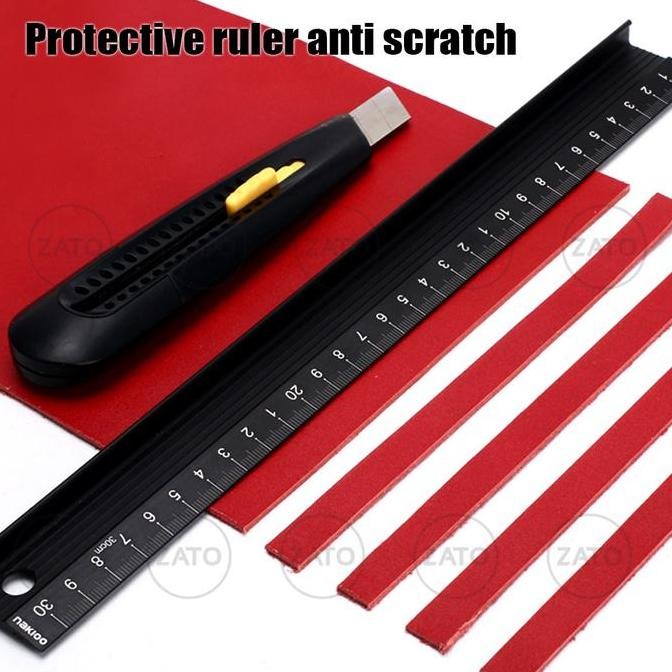 

PROTECTIVE RULER ANTI SCRATCH - PENGGARIS - LEATHER TOOL ORIGINAL DAN TERPERCAYA