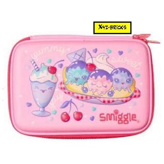 

TERMURAH - SMIGGLE 442889 - Beyond Hardtop Pencil Case Pink
