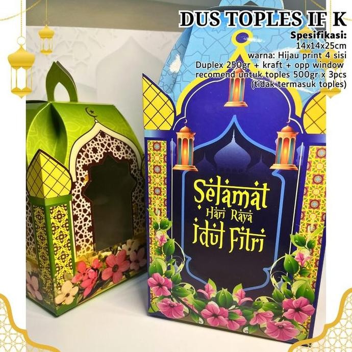 

] BOX LEBARAN TOPLES/ BOX HAMPER LEBARAN/BOX IDUL FITRI/BOX TOPLES IDUL FITRI/ PACKAGING IDUL FITRI TOPLES/ BOX TOPLES ISI 3/ BOX TOPLES ISI 2