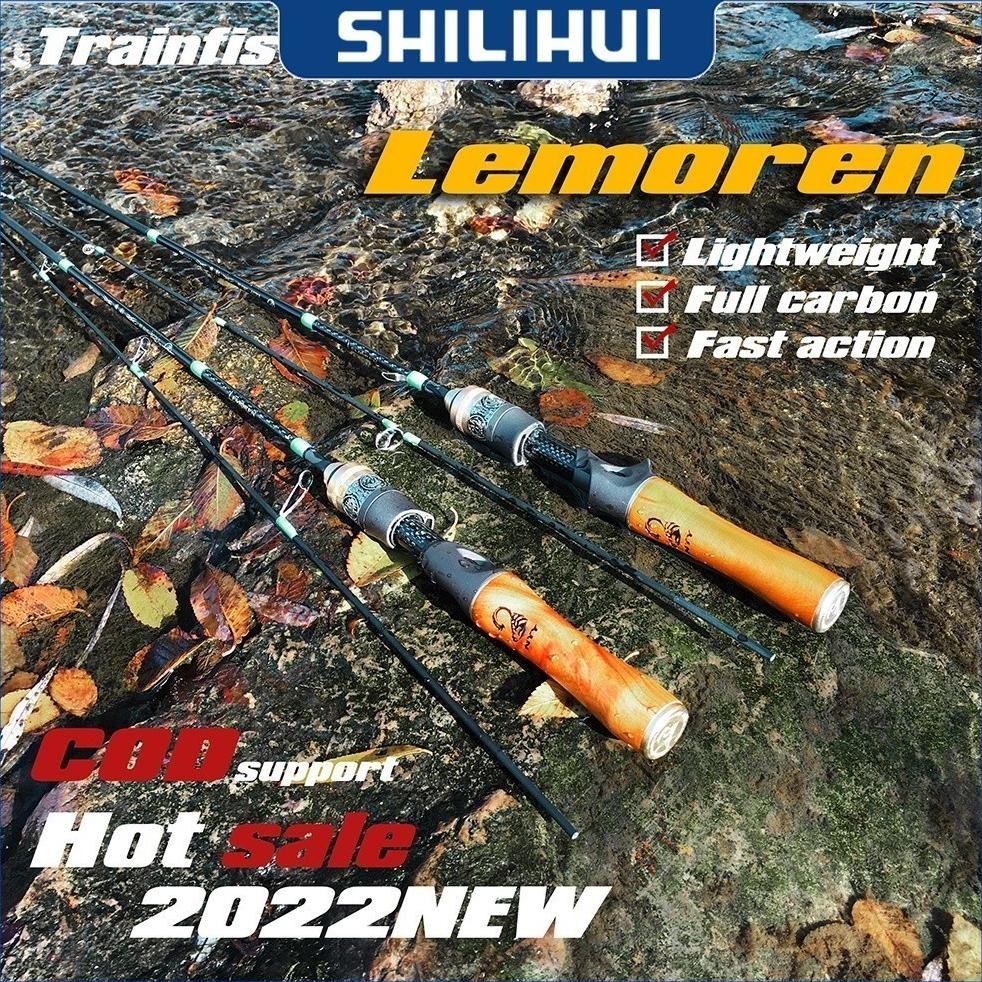 SHILIHUI Joran Pancing Casting 1.37M/1.5M/1.68M/1.8M/1.98M LEMOREN V2 Solid Carbon UL Fishing Rod Ul