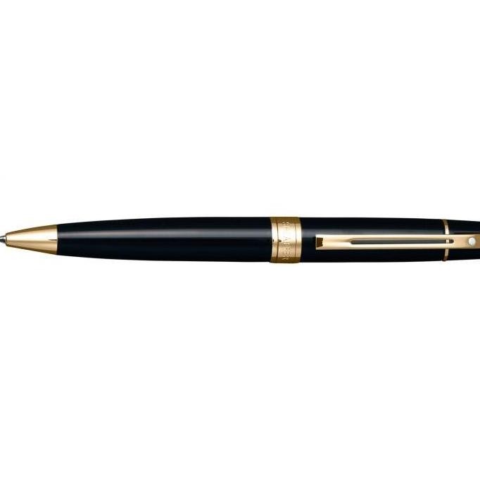 

BEBAS ONGKIR - Sheaffer 300 Glossy Black with Gold Tone Ballpoint Pen