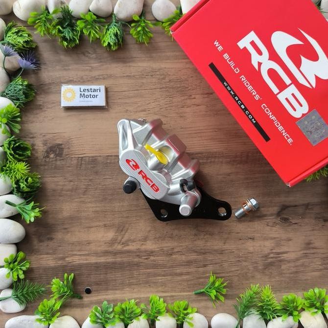 NEW RCB BRAKE KALIPER DEPAN E SERIES NMAX OLD / ALL NEW NMAX SILVER