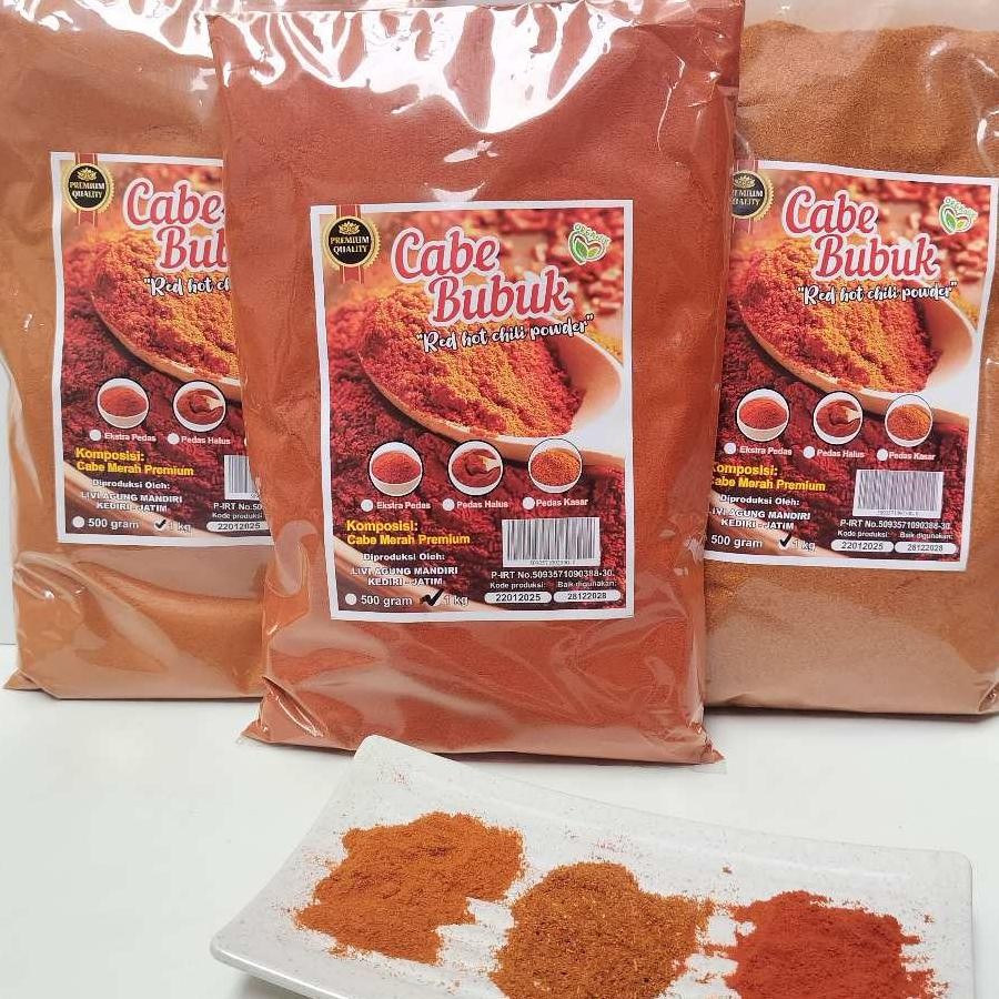 

Chilli Powder Cabe Bubuk Kemasan 1Kg