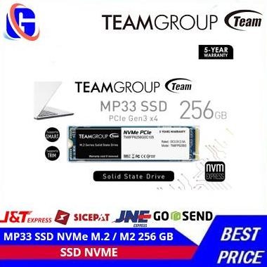 Team MP33 SSD NVMe M.2 / M2 256 GB - NVMe 256GB