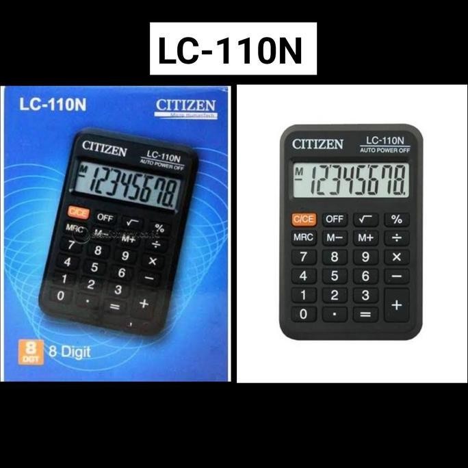 

Ready oke] Kalkulator Citizen