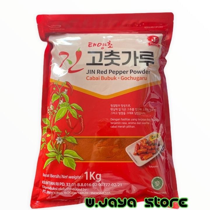 

J Food Jin Red Pepper Powder Cabai Bubuk Halus Gochugaru