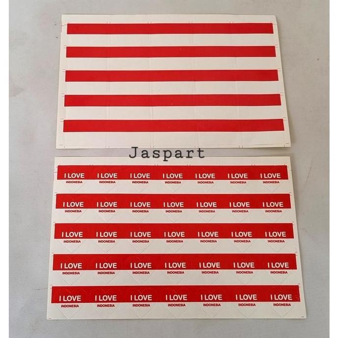 

*#*#*#] Sticker Pipi Merah Putih ISI 35PCS dan 25PCS| Tempelan Pipi Bendera TERMURAH Sticker Hut RI 17 Agustus