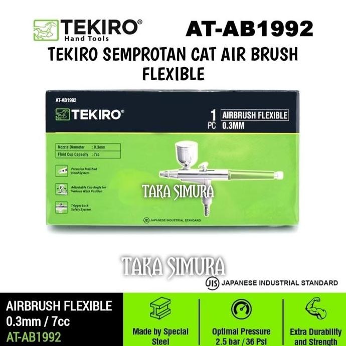 

Promo TEKIRO AIR BRUSH FLEXIBLE SET 0.3mm KIT PAINT SPRAY GUN PEN LUKIS ART COD