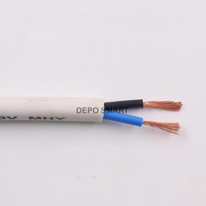 Paket Kabel Oloran - Stop Kontak 1 Lubang - Kabel 2 Meter - Steker Terbaru