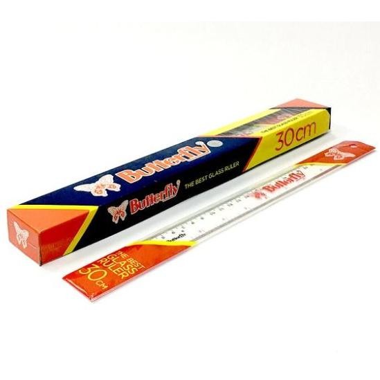 

Readyy!! Penggaris Butterfly 30cm / Mistar Plastik Butterfly (12pcs)