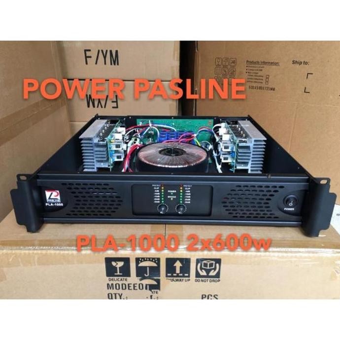 Promo Power Amplifier Pasline PLA-1000 PLA1000 PLA 1000 Original 2 Channel COD