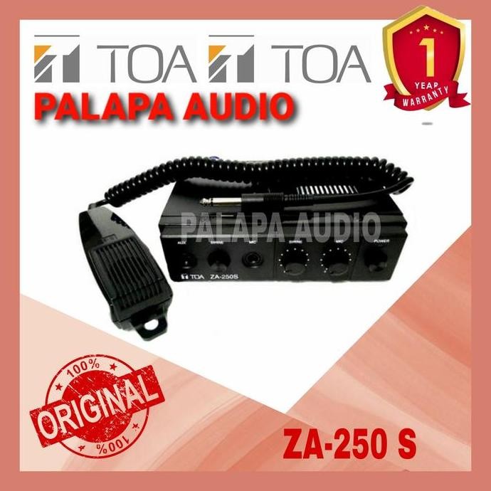 Promo CAR AMPLIFIER TOA ZA-250S / ZA 250S / ZA250S COD