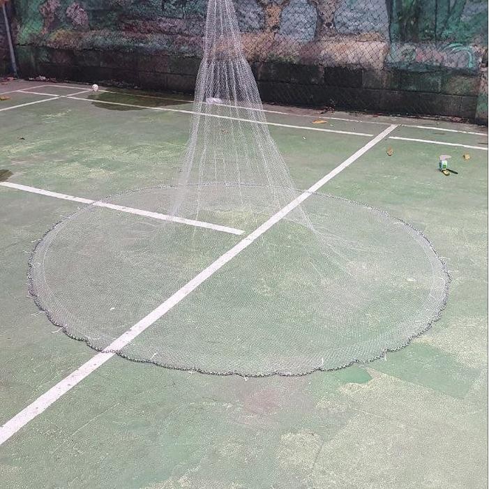 FT Jala lempar 7 feet senar 2 meter udang dan ikan 3/4 inci siap pakai