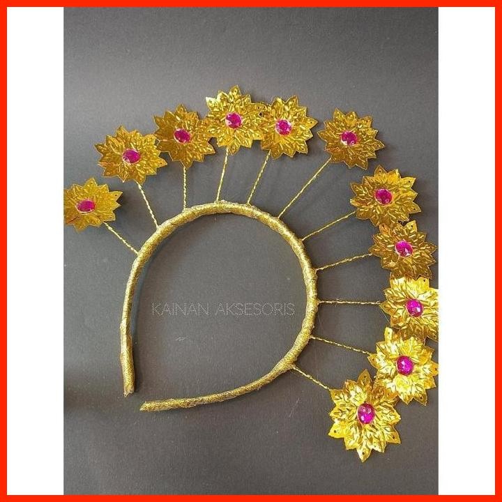 Murah Mahkota Bando Adat Jawa Hiasan Kepala Adat Karnaval Tari Pengantin