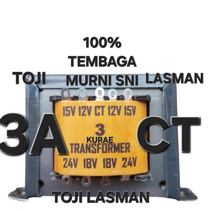 PROTON TRAVO TRAFO 3A CT 3 A BELL ERA MASTER KING PROTON MURNI AUDIO