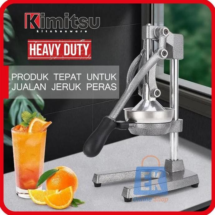 Bst Ready Alat Peras Jeruk Stainless Besar Kimitsu Kjm-306| Alat Peras Jeruk Manual | Alat Peras Jer