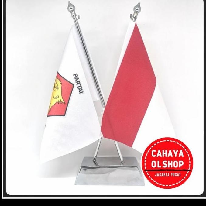 

ready !!! bendera gerindra meja stenlis