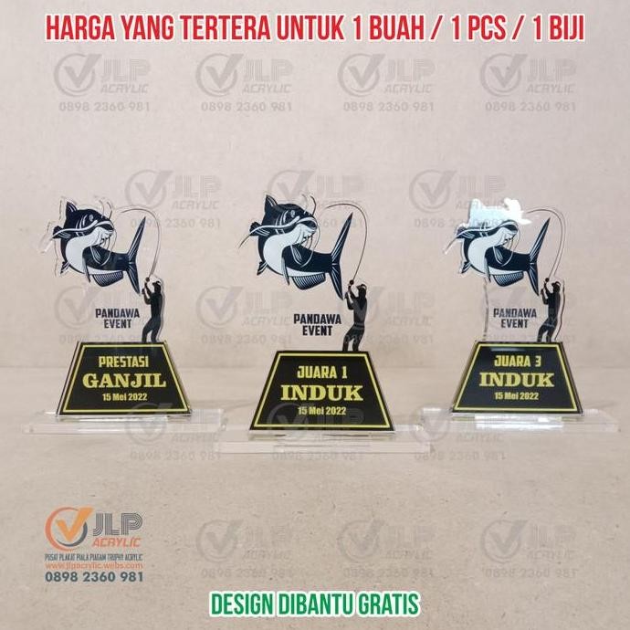 Baru Piala Mancing, Trophy Mancing, Tropy Mancing, Piala Galatama JLP07