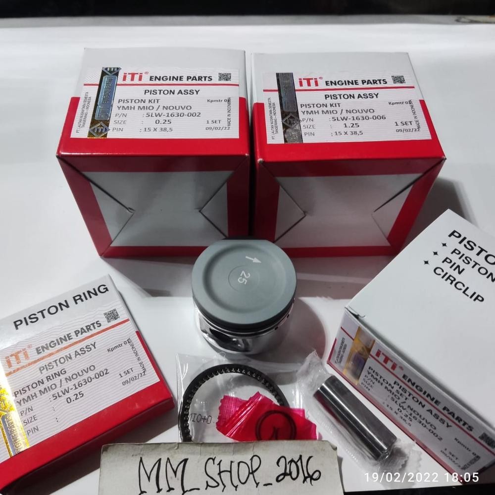 Piston Kit Mio Iti Standar 200cc Lengkap