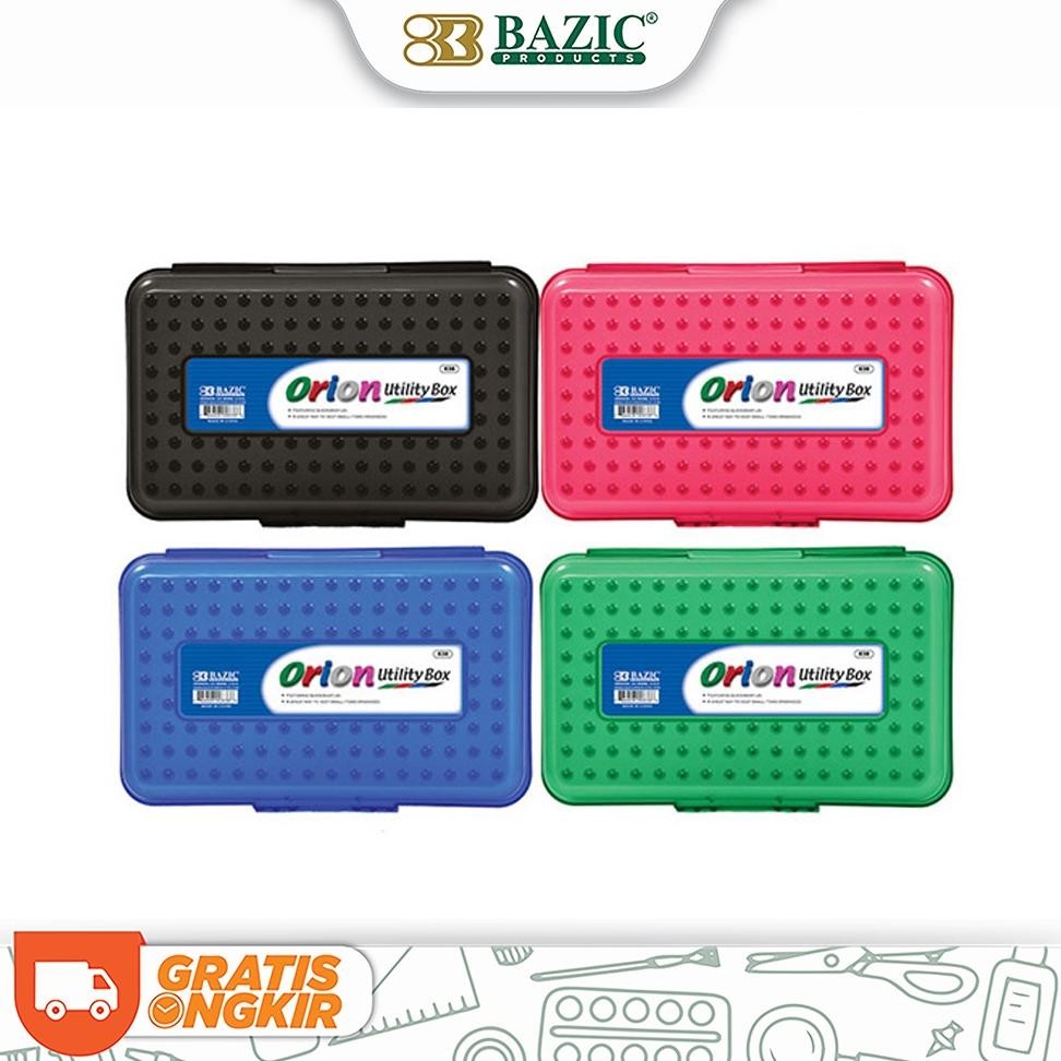 

Readyy!! Bazic Pencil Case Orion Multipurpose Utility Box - Kotak Serbaguna