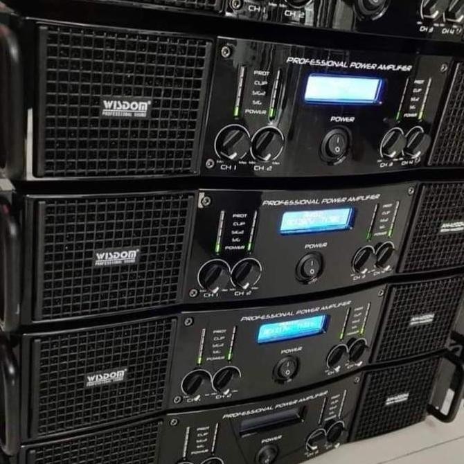 power wisdom ah 12004 4 channel amplifier