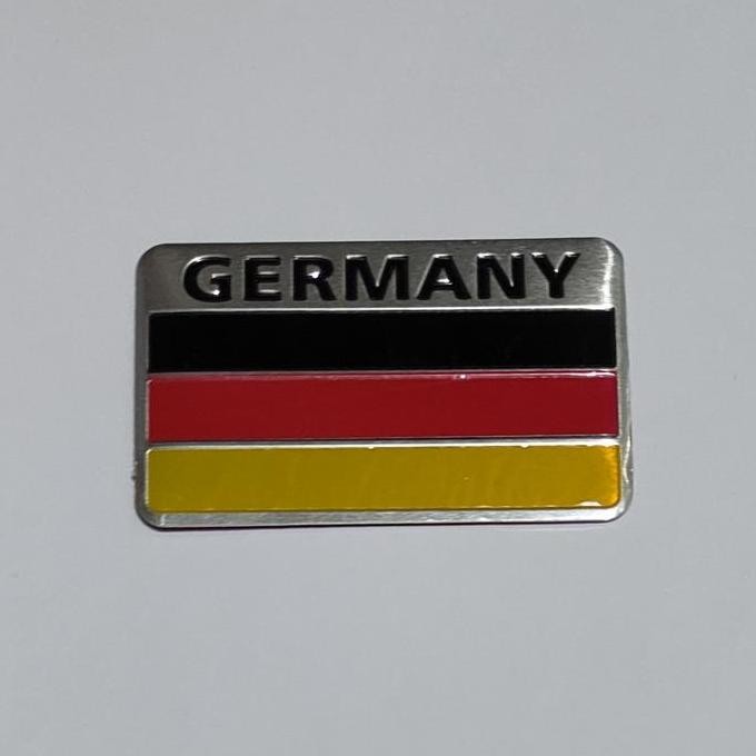 

New Stiker aluminium bendera JERMAN