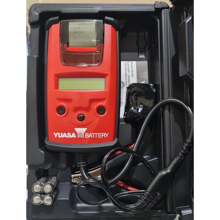 YUASA DIGITAL BATTERY TESTER BTJ85 / BTJ-85 / CHARGING murah