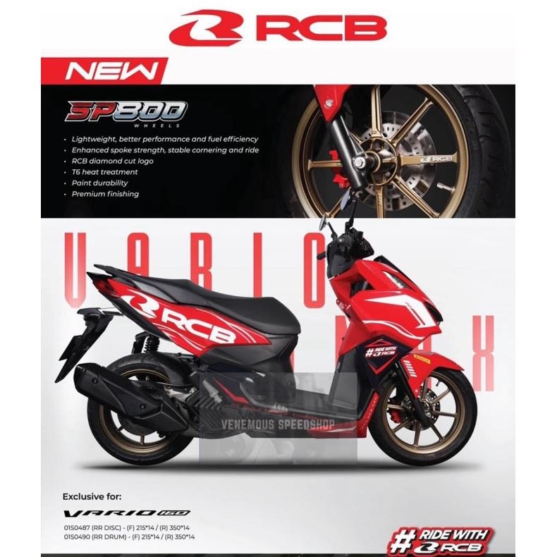Terlaris Velg Racing Rcb Sp800 Vario 160 Abs / Pcx160 / Adv160