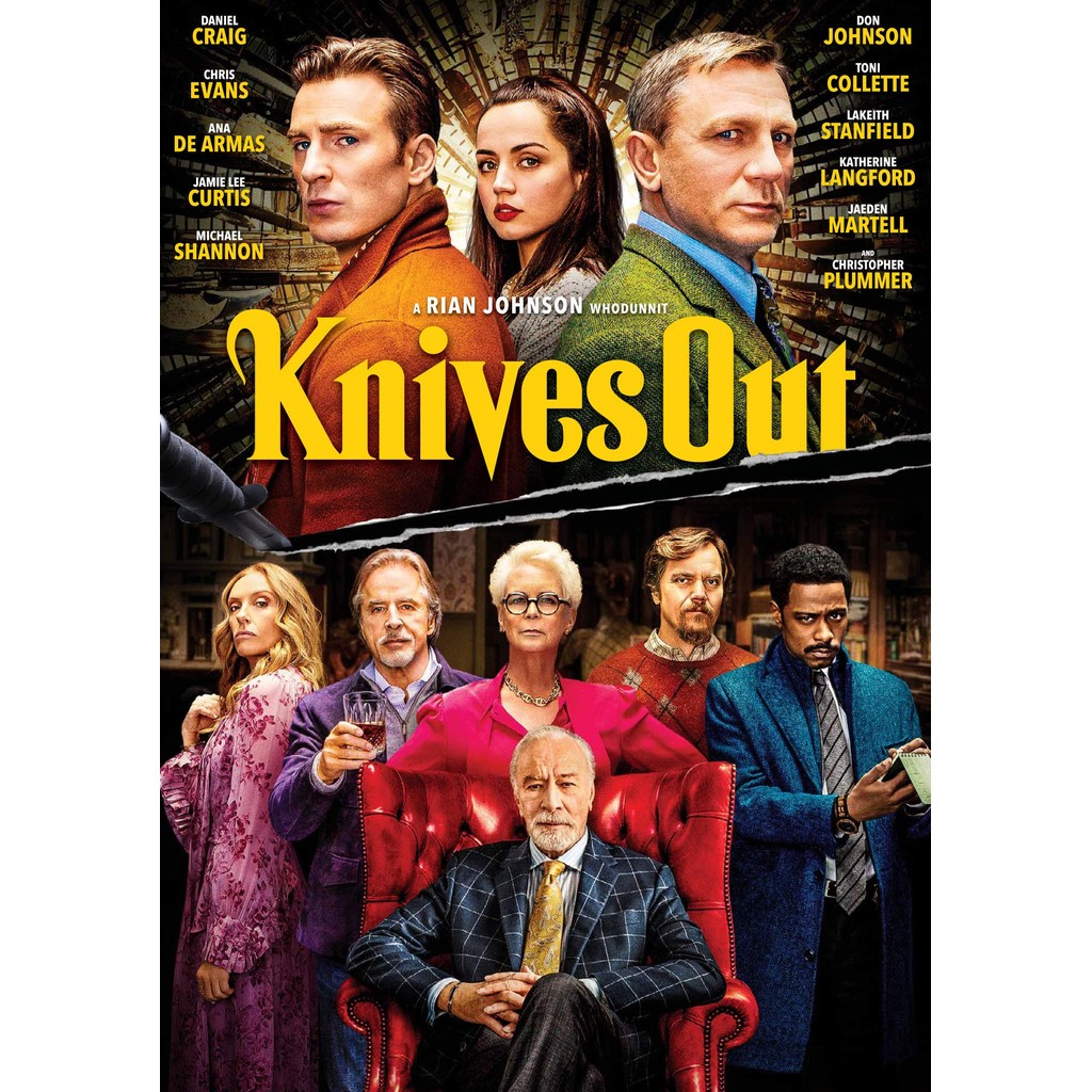 KNIVES OUT 1-2 // KNIVES OUT (2019) // GLASS ONION (2022)  ​[​ꓖ​о​о​ց​ꓲ​е​-​ꓓ​r​і​ν​е​]
