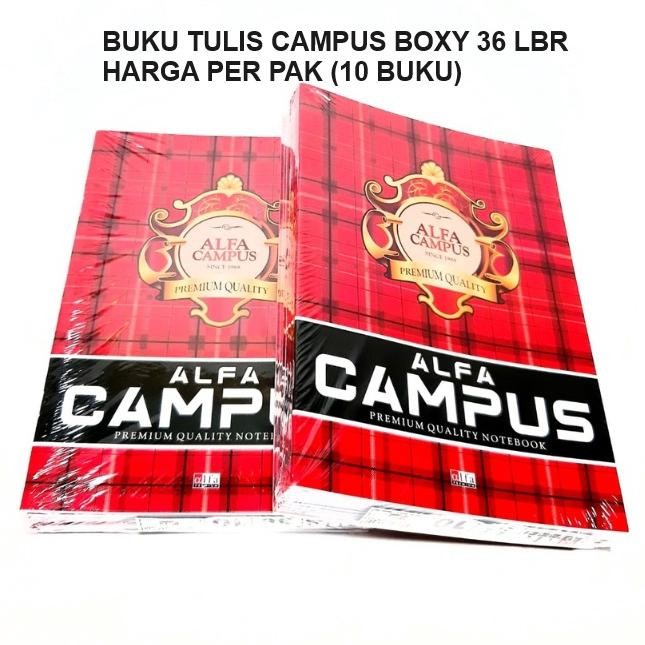 

Berkualitas! (10pc) BUKU TULIS CAMPUS 36 LEMBAR / BUKU KAMPUS BOXY PANJANG UKURAN BIG BOSS