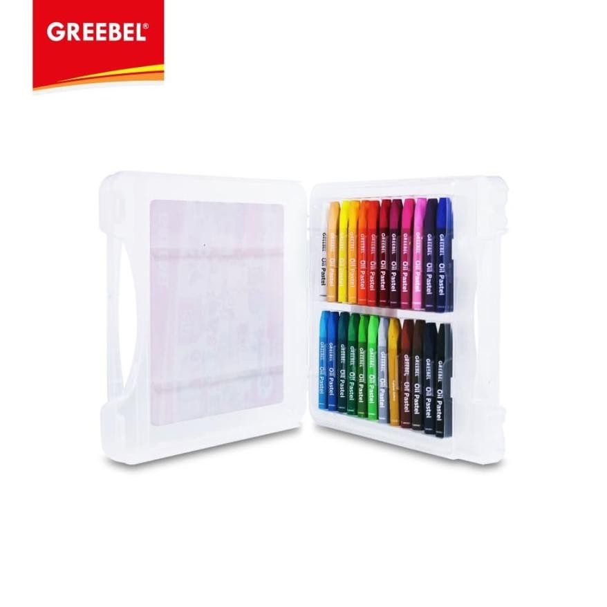 

Promo - Krayon Greebel Kids Oil Pastel Crayon 24 Color / Warna ..