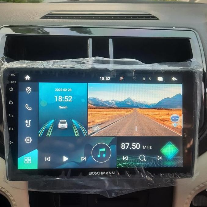 // Head Unit Android 9 Inch Rush Terios 2017 Keatas Carplay //