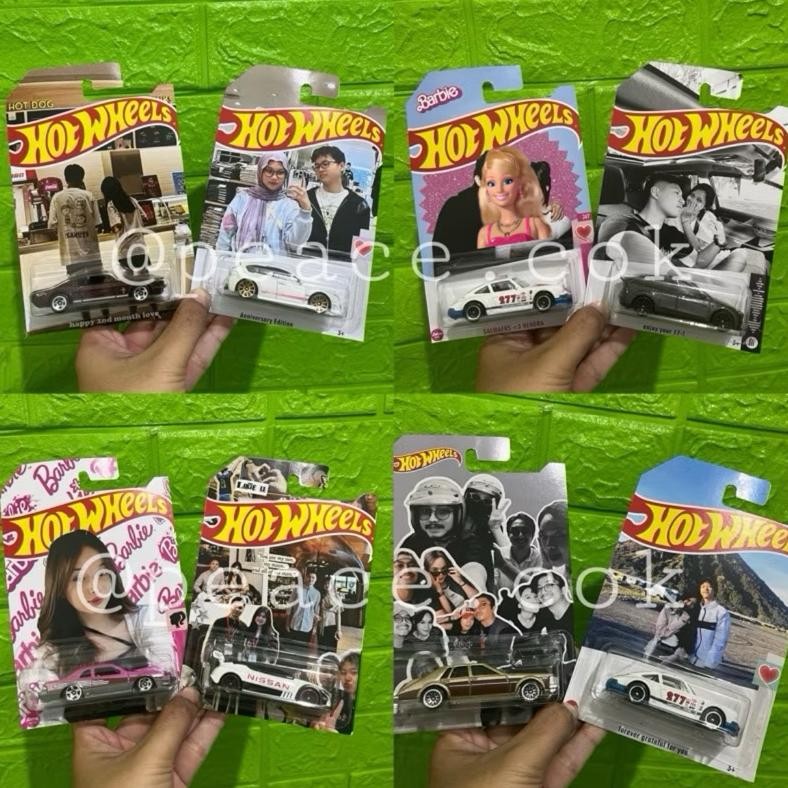 Jg-8 Hot Wheels Custom Foto + Mobil Motor Hotwheels