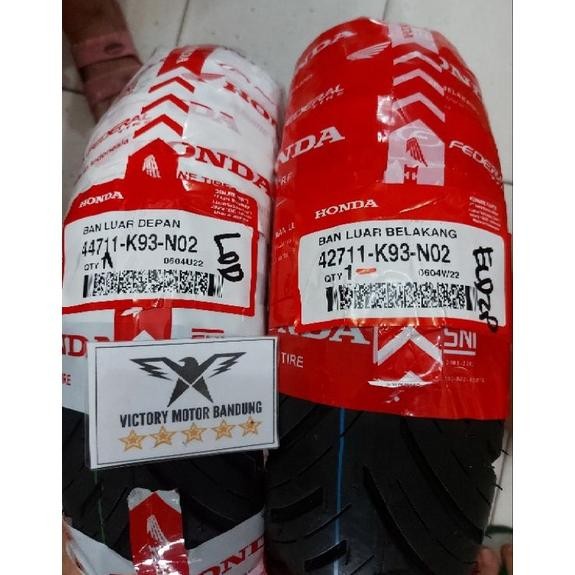 BAN DEPAN / BELAKANG SCOOPY New RING 12 FEDERAL TUBLES 100-110/90- 12