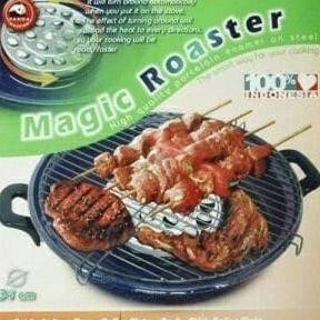 ''Terlaris" Alat Panggang Kompor Gas - Panggangan Pemanggang Sate Dan Sosis Bakar Magic Roaster 34 C