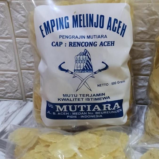

Emping Melinjo Aceh Super Grade A Kemasan 1 Kg (Mutiara) #Gratisongkir