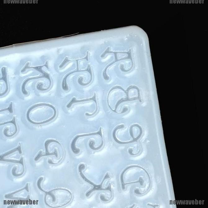 

Cetakan Resin DIY Bahan Silikon Bentuk Huruf Abjad moulding