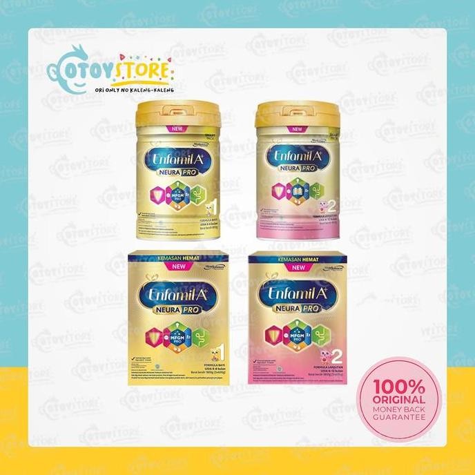 

terbaru enfamil a+ tahap 1 & 2 susu formula bayi 800gr / 1800gr