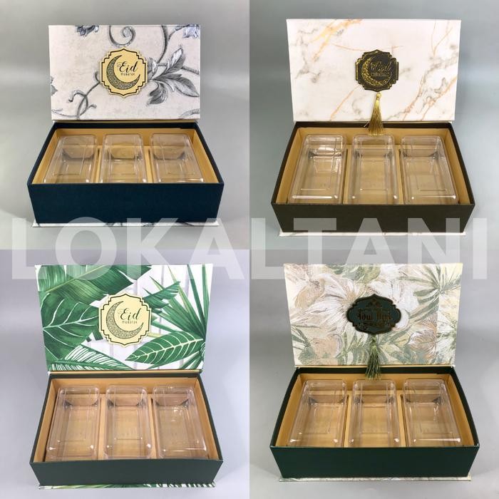 

Box Cookies Isi 3 Toples Hardtop 350Gr / Box Lebaran / Hampers Lebaran