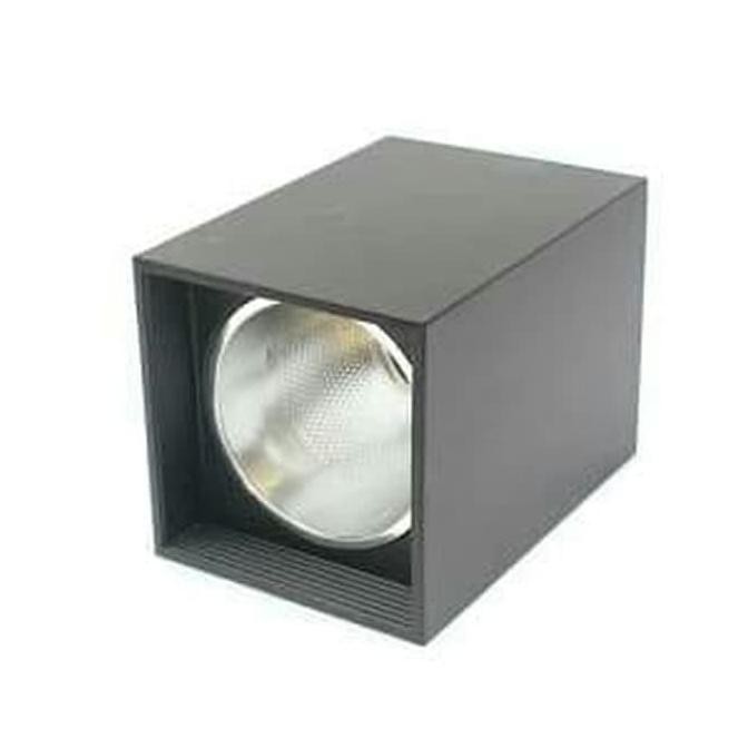 Kap Fitting Lampu Downlight Outbow Timbul Plafon Kanopi Hitam E27 Led Kualitas Terbaik Harga Termura