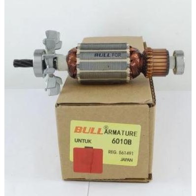 ARMATURE ANGKER BULL FOR MESIN BOR MAKITA 6010B 6010 B