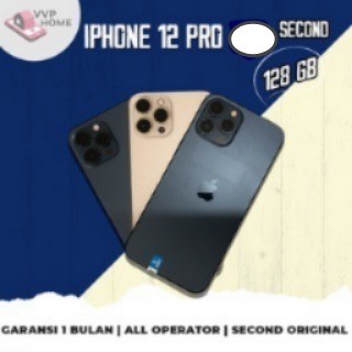 Apple Iphone 12 Pro 128GB 256GB Second like new 100% Mulus-fullset Bergaransi 1bln