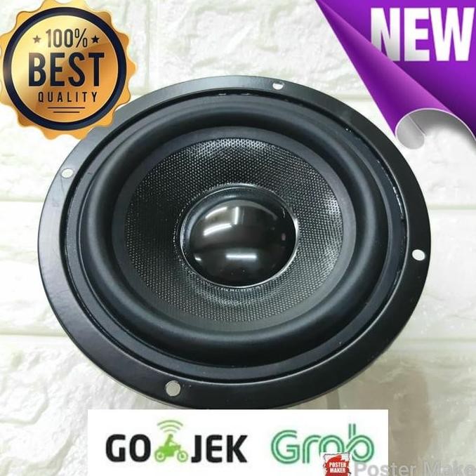 DISKON SPEAKER WOOFER COBRA 5 INCH 200W - 4 & 8 OHM SUBWOOFER AUDIO