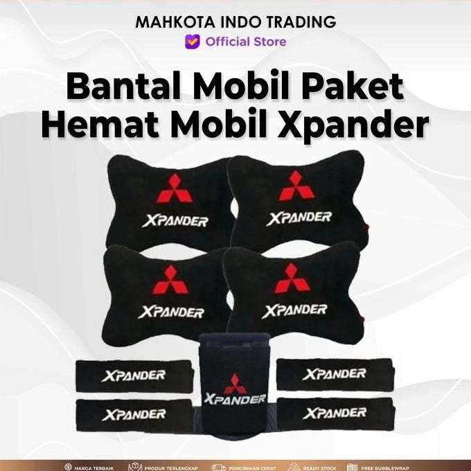 Paket Hemat Bantal Mobil Xpander Expander / Aksesoris Mobil - Paket A
