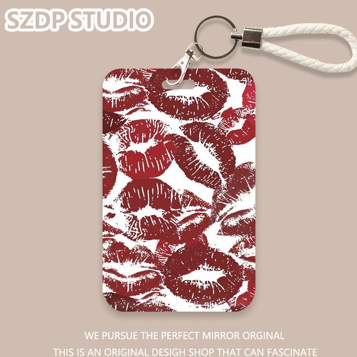 

Id Card Penutup Pelindung Gantungan Kunci Allinone Pola Bi Merah Seksi Kawaii Lucu Penutup Pelindung Kartu Bank Kartun Korea Penutup Pelindung Kartu Id Kartu Bus